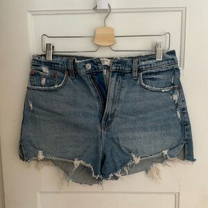 Abercrombie Curve Love Mom Short High Rise